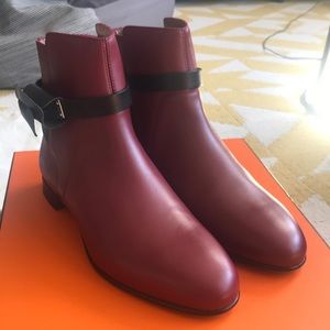 Brand new Hermès NEO calfskin ankle boots